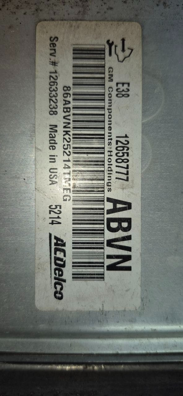OEM GM Isuzu Engine Control Module ECM ECU