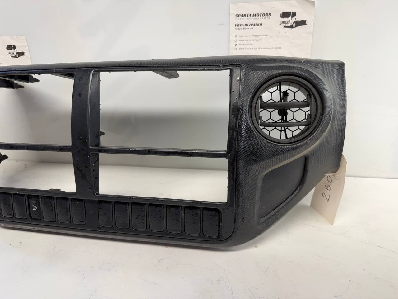 Hino 195 Center Console Dashboard Trim Assembly OEM Used