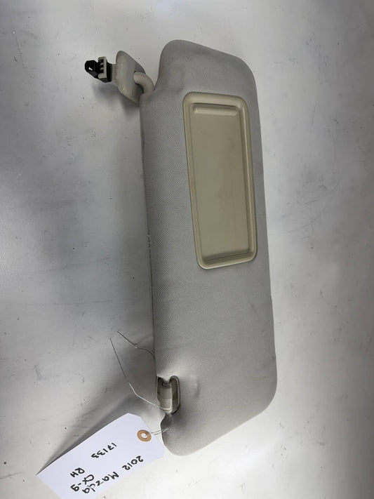 2012 Mazda cx-9 Passenger Right Sun Visor RH OEM Used