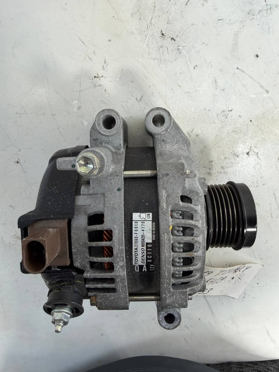 Toyota Camry 2019 Alternator Generator 27060F0010 OEM Used