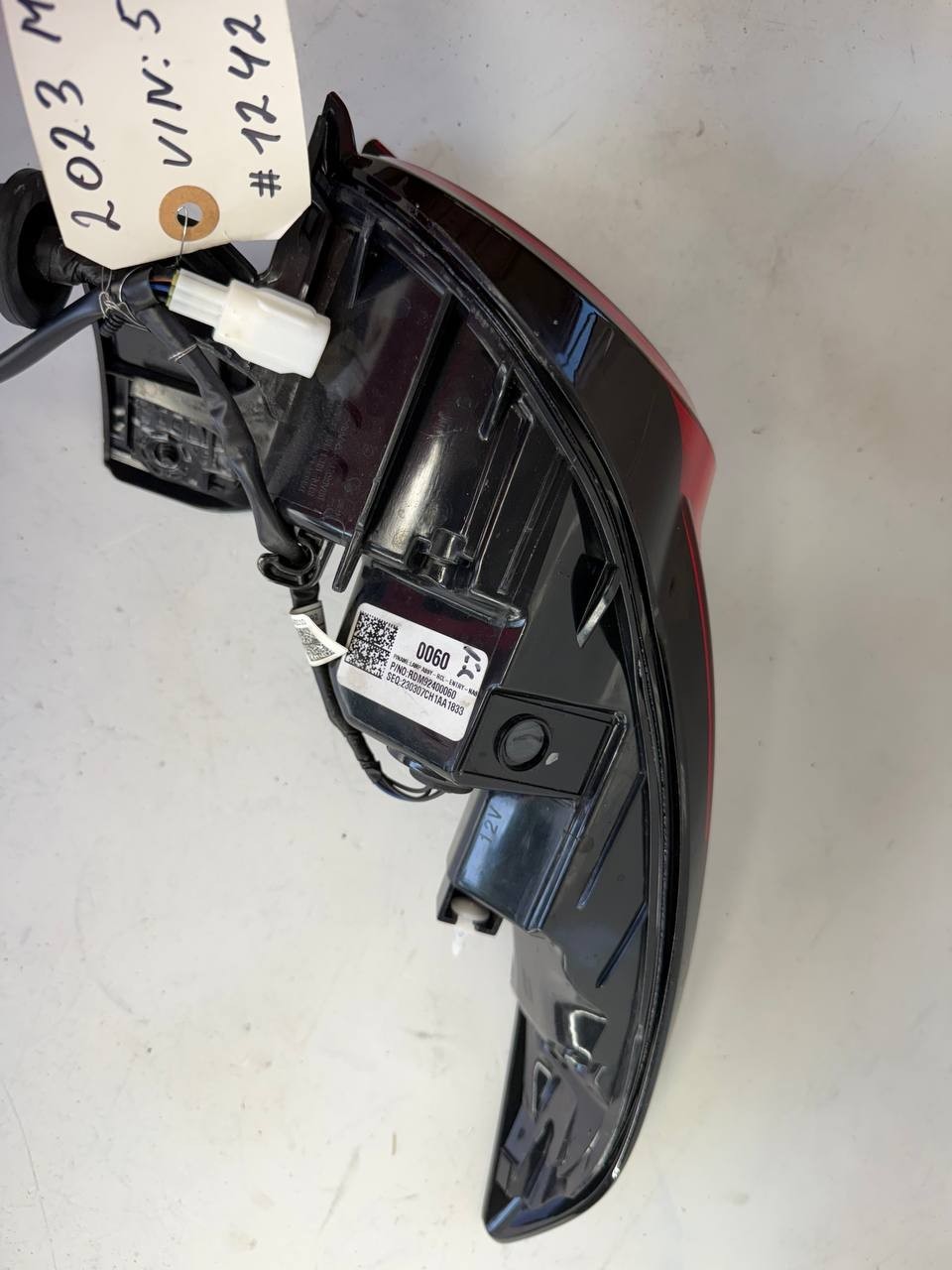 2023 Mazda CX-30 Right Rear Tail Light Lamp RDM92400060 OEM Used