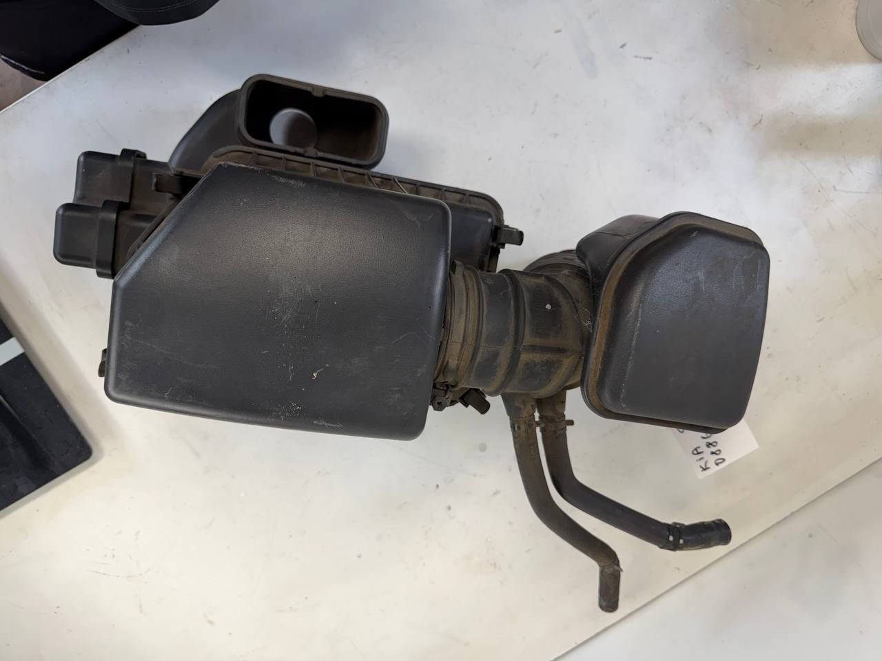 Hyundai Kia Air Cleaner Filter Box 281102S100 w/ Hose & MAF Sensor OEM Used