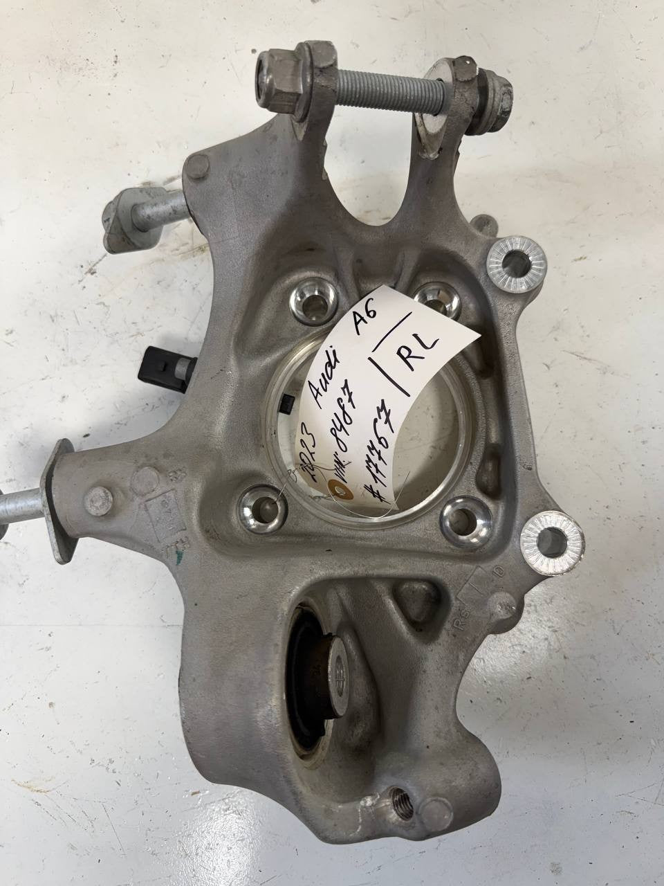 2023 Audi A6 Rear Left Wheel Knuckle 80A505459B OEM Used