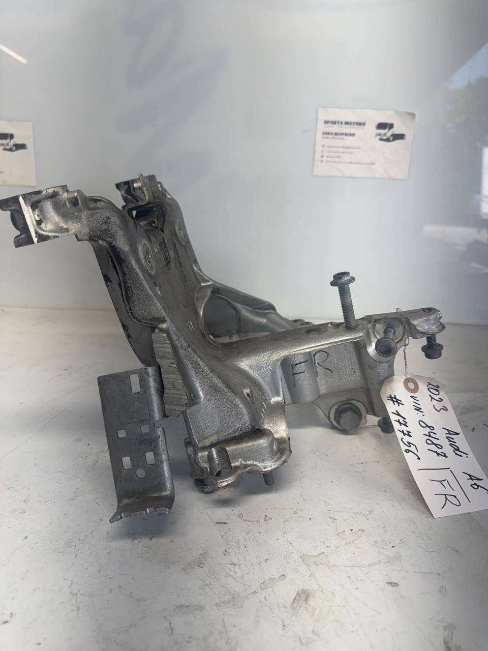2023 Audi A6 Front Right Subframe Support Bracket OEM Used