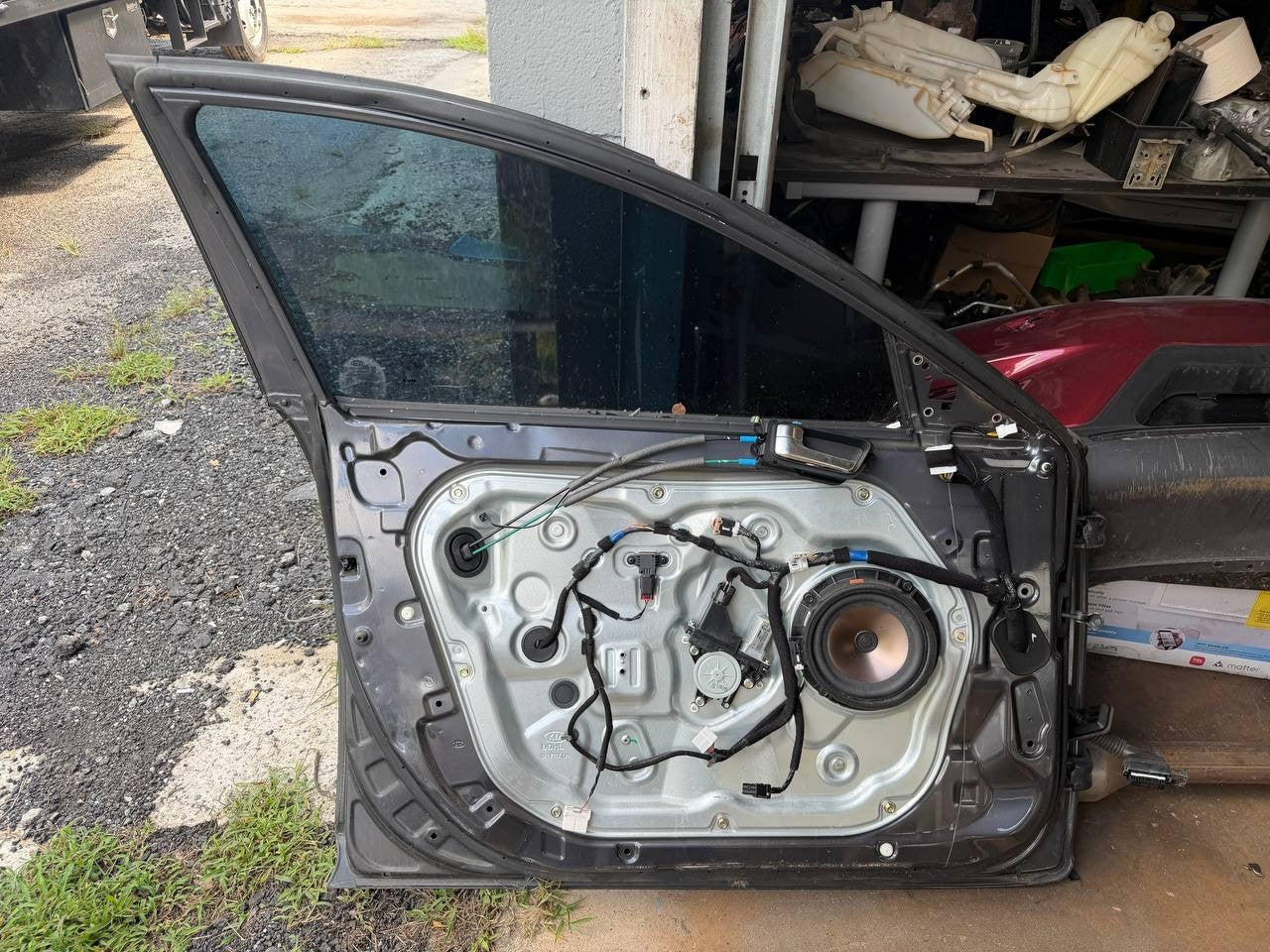 2015 Kia Cadenza Driver Side Front Door LH OEM Used