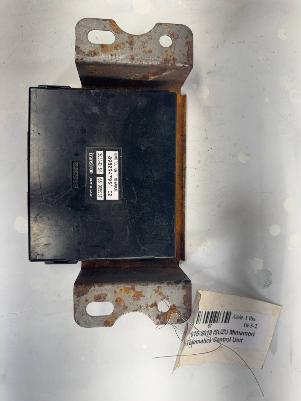 2015-2018 Isuzu Mimamori Telematics Control Unit 3033-D151 OEM Used