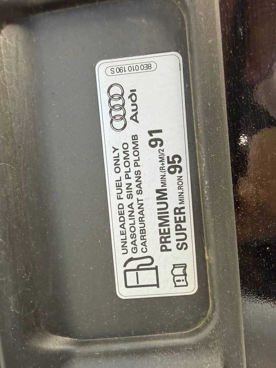 Audi A6 2023 Fuel Gas Tank Door Cover Lid OEM Used