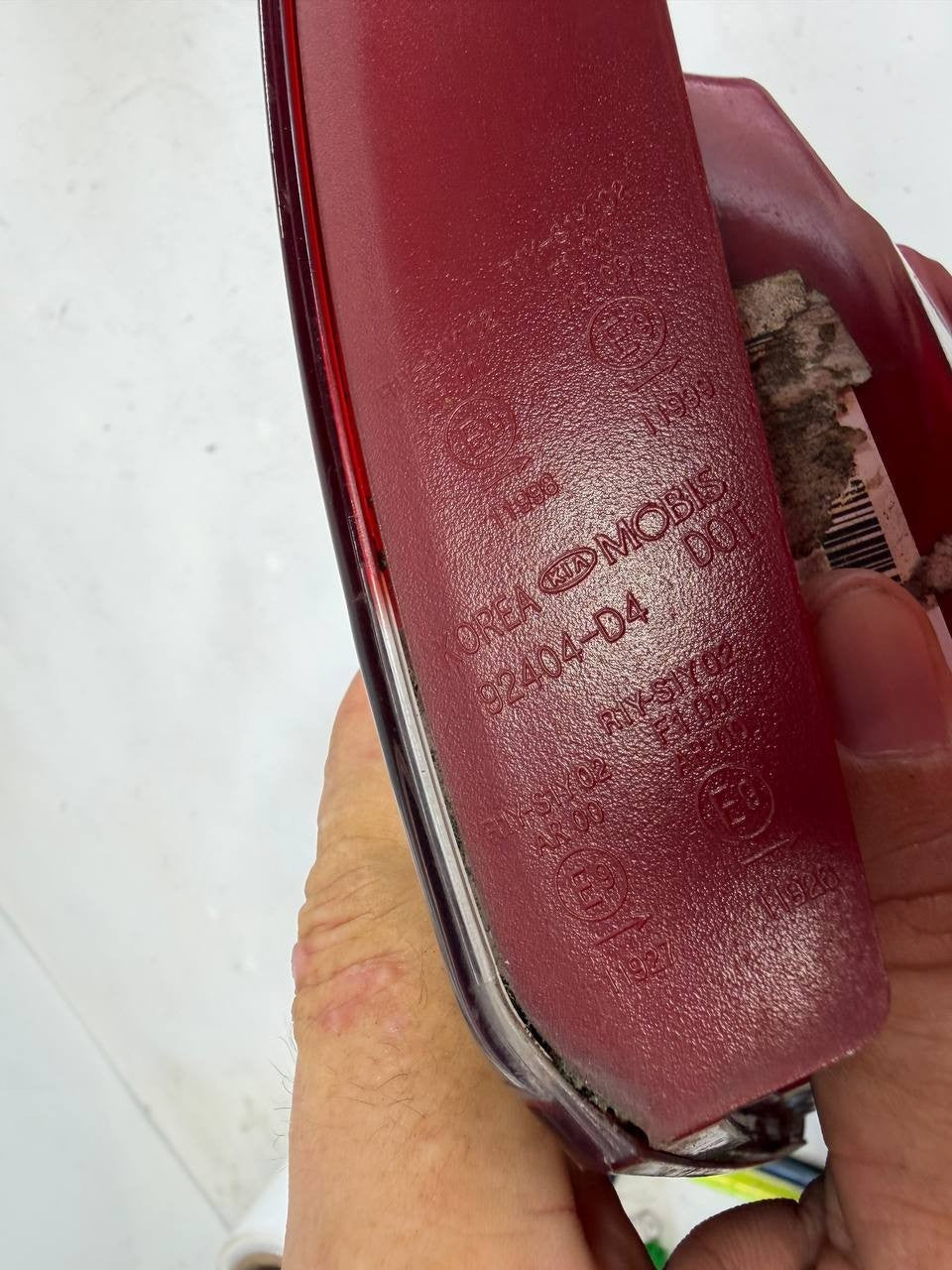 Kia Optima Right Rear Tail Light Lamp OEM Used