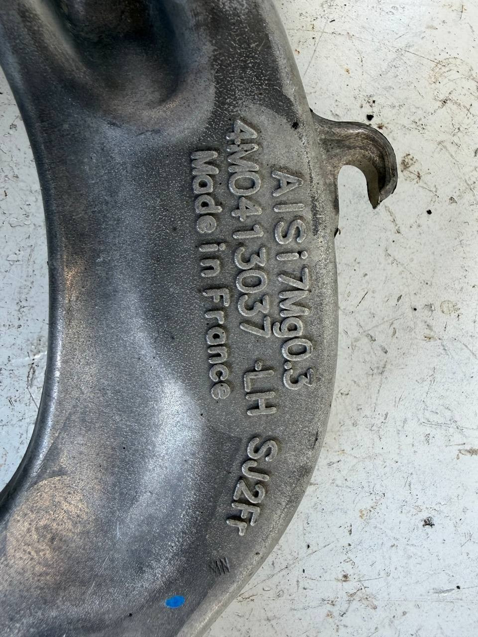 2021 - 2023 Audi A6 Front Left Lower Shock Absorber Fork 4M0413037 OEM Used
