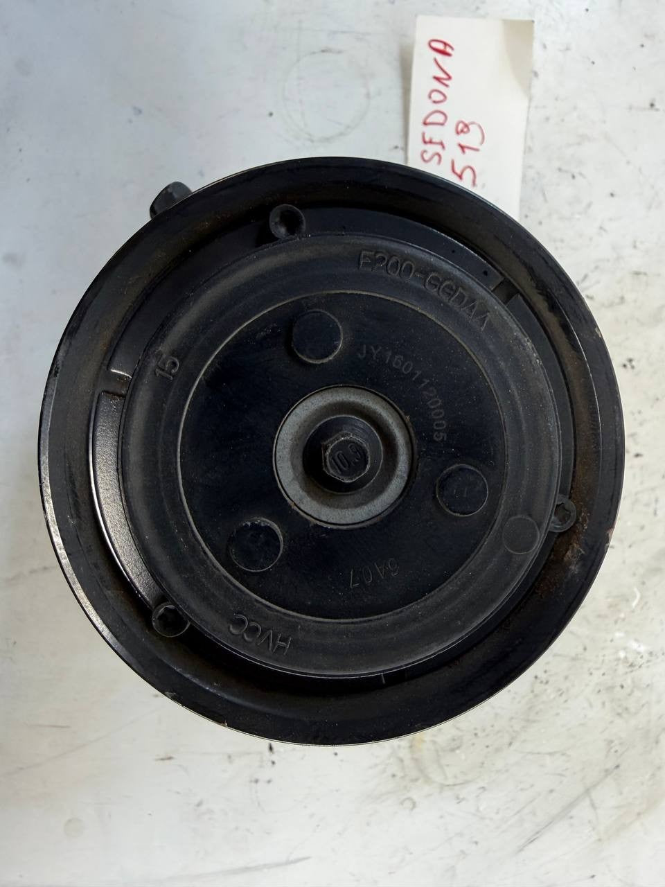 2016 Kia Sedona A/C Air Conditioning Compressor F500YPCBA08 OEM Used
